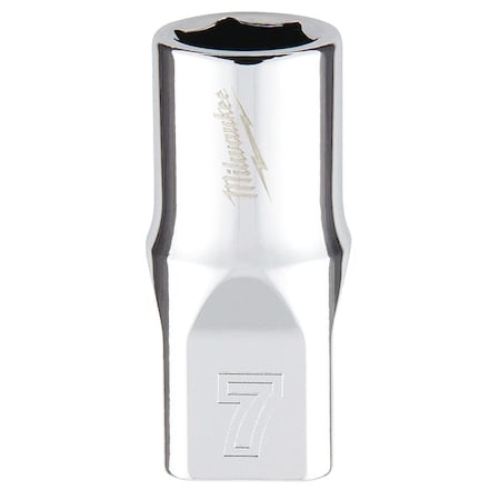 1/4 in. Drive 7mm Metric 6-Point Socket with FOUR FLAT Sides MPN:45-34-9033