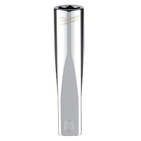 1/4 in. Drive 8mm Metric 6-Point Deep Socket with FOUR FLAT Sides MPN:45-34-9046