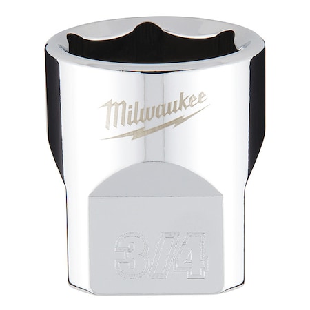 3/8 in. Drive 3/4 in. SAE 6-Point Socket with FOUR FLAT Sides MPN:45-34-9068