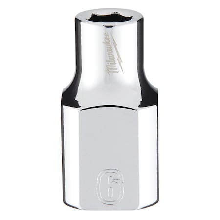 3/8 in. Drive 6mm Metric 6-Point Socket with FOUR FLAT Sides MPN:45-34-9076
