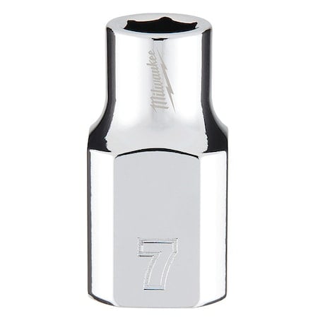3/8 in. Drive 7mm Metric 6-Point Socket with FOUR FLAT Sides MPN:45-34-9077
