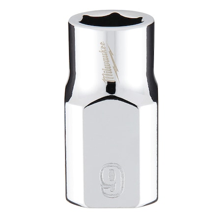 3/8 in. Drive 9mm Metric 6-Point Socket with FOUR FLAT Sides MPN:45-34-9079