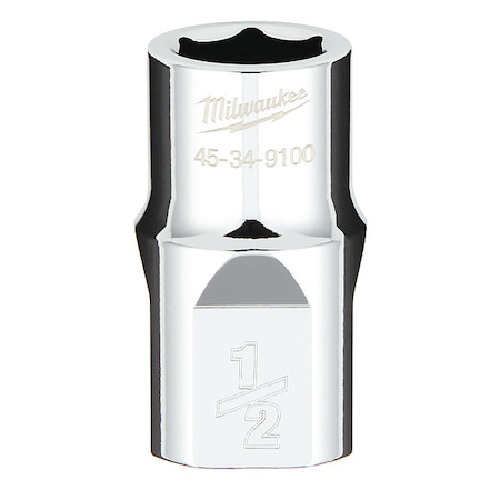 1/2 in. Drive 1/2 in. SAE 6-Point Socket with FOUR FLAT Sides MPN:45-34-9100