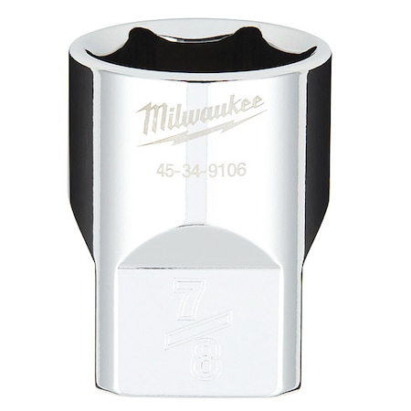 1/2 in. Drive 7/8 in. SAE 6-Point Socket with FOUR FLAT Sides MPN:45-34-9106