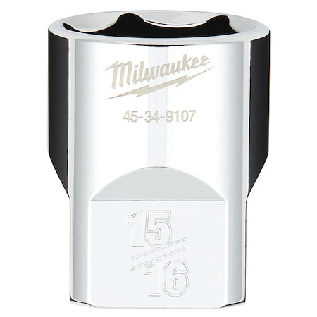 1/2 in. Drive 15/16 in. SAE 6-Point Socket with FOUR FLAT Sides MPN:45-34-9107