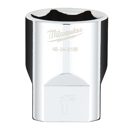 1/2 in. Drive 1 in. SAE 6-Point Socket with FOUR FLAT Sides MPN:45-34-9108