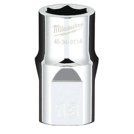 1/2 in. Drive 13mm Metric 6-Point Socket with FOUR FLAT Sides MPN:45-34-9114