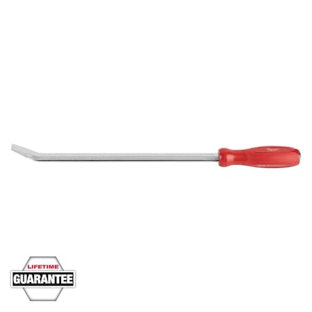 Pry Bar, All Metal Core, Comfortable Tri-Lobe Handle, Corrosion Resistant, Hammer-Ready Strike Cap, 18 in MPN:45-74-9218