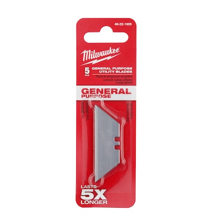 General Purpose Utility Blades, PK5 MPN:48-22-1905