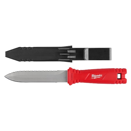 Duct Knife, Serrated/Smooth, Blade 5 1/2 in L MPN:48-22-1927