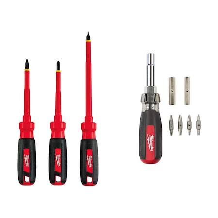 Insulated Screw Set w/Screwdriver 13