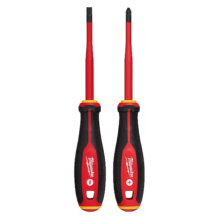 Insulated Screwdriver Set, SAE, 2 pcs MPN:48-22-2207
