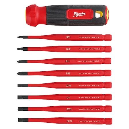 10-in-1 insulated screwdriver set MPN:48-22-2218
