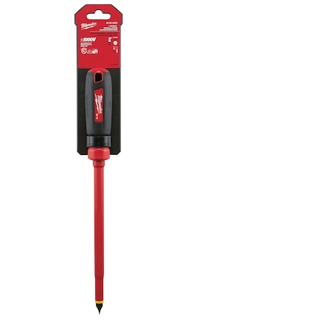 3/8 in. x 8 in. Slotted 1000 Volt Insulated Screwdriver MPN:48-22-2223