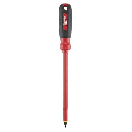 3/8 in. x 10 in. Slotted 1000 Volt Insulated Screwdriver MPN:48-22-2224