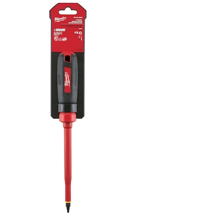 6 in. No 3 Square 1000 Volt Insulated Screwdriver MPN:48-22-2253