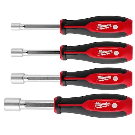 SAE Magnetic Nut Driver Set 4pc MPN:48-22-2544