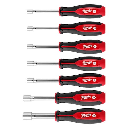 Nut Driver Set, PP Handle, 7 pcs MPN:48-22-2548