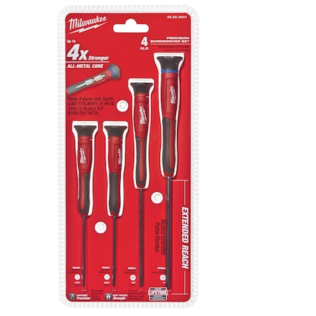 4 PC Precision Screwdriver Set MPN:48-22-2604