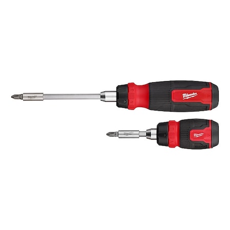 Multi-Bit Screwdriver, Chrome, 24 pcs MPN:48-22-2905