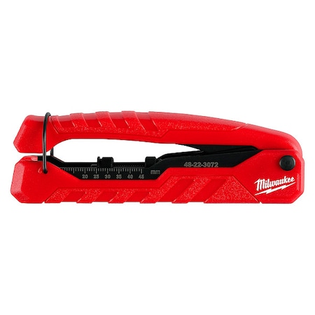 Coax Crimper, Metal, 4 3/4 in L, 0.38 lb MPN:48-22-3072