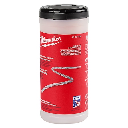 Pull Line, PP, 500 ftx3.4 in, 3.4 in MPN:48-22-4138
