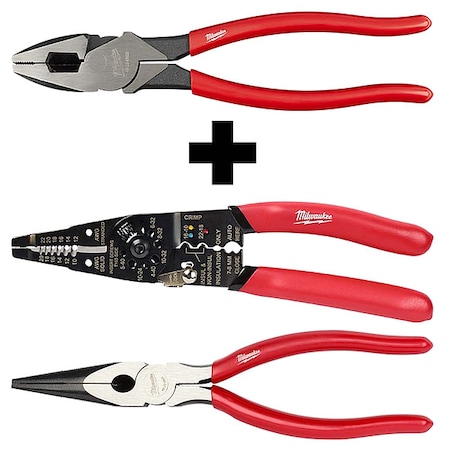 Lineman Pliers, Wire Stripper, Pliers MPN:48-22-6502, 48-22-6579, 48-22-6501