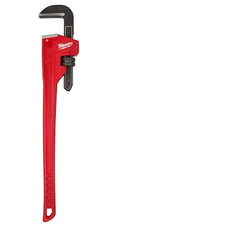 36 in L 5 in Cap. Cast Iron Straight Pipe Wrench MPN:48-22-7136