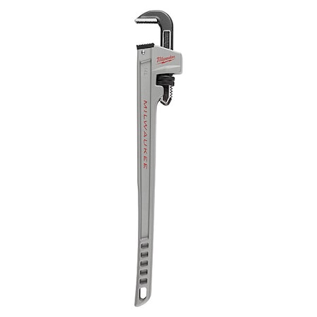20 1/2 in L 2 in Cap. Aluminum Pipe Wrench MPN:48-22-7215