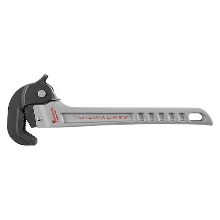 13 23/50 in L 2 in Cap. Aluminum Pipe Wrench MPN:48-22-7414