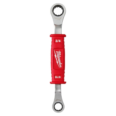 Linemans 2in1 Insulated Ratcheting Box Wrench MPN:48-22-9211