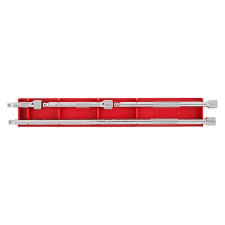 Socket Extension Set 3/8 in Dr, 16 in L, 4 Pieces, Chrome MPN:48-22-9351