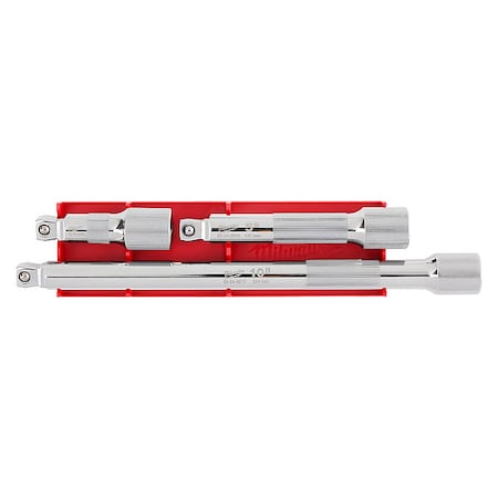 Socket Extension Set 1/2 in Dr, 10 in L, 3 Pieces, Chrome MPN:48-22-9352