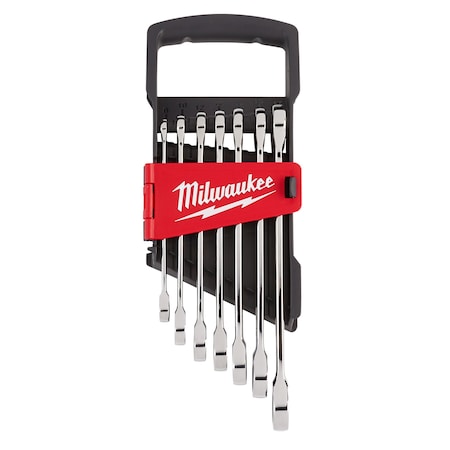 Metric Ratcheting Combination Wrench Set, 7-Piece MPN:48-22-9506