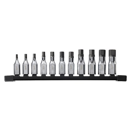11 pc. 3/8 in. Drive Metric Hex Bit Socket Set MPN:48-22-9543