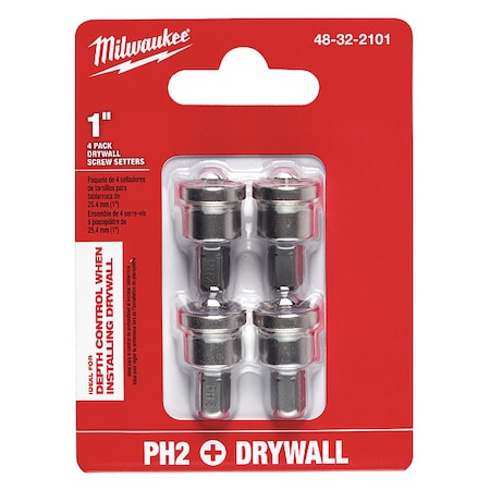 4 pc. Drywall Screw Setter MPN:48-32-2101