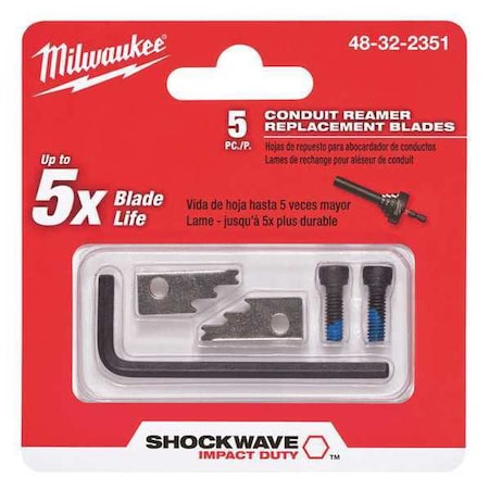 SHOCKWAVE Conduit Reamer Replacement Blades MPN:48-32-2351