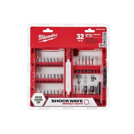 SHOCKWAVE Impact Duty Driver Bit Set - 32PC MPN:48-32-4004