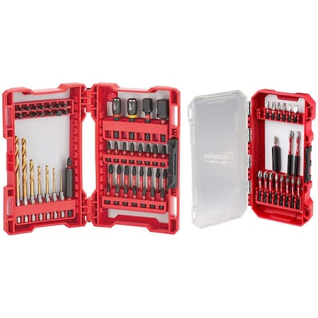 SHOCKWAVE Impact Duty Driver Bit Set -18PC + SHOCKWAVE Impact Duty Drill & Drive Set - 50PC MPN:48-32-4013, 48-32-4403