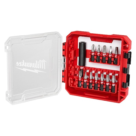 13 Piece Driver Bit Set, 1/4 in Hex Shank Size MPN:48-32-4035