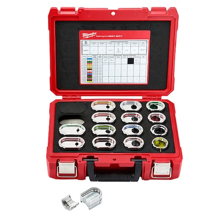 EXACT No. 6, 750 MCM Aluminum 12T U Style Die Kit MPN:49-12-KITA