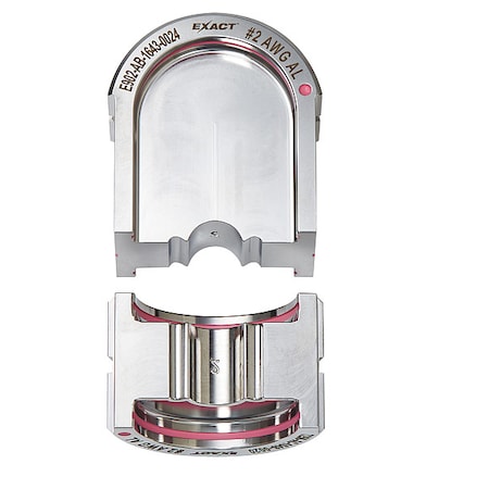 EXACT No. 2 Aluminum 12T U-Style Die MPN:49-12-U002