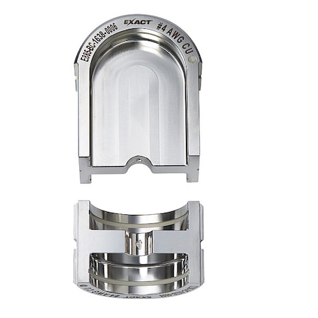 EXACT No. 4 Aluminum 12T U-Style Die MPN:49-12-U004