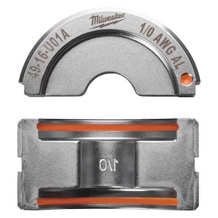 EXACT 1/0 Aluminum 12T U-Style Die MPN:49-12-U01A