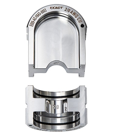 EXACT 2/0 Copper 12T U-Style Die MPN:49-12-U02AC