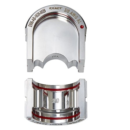 EXACT 3/0 Aluminum 12T U-Style Die MPN:49-12-U03A