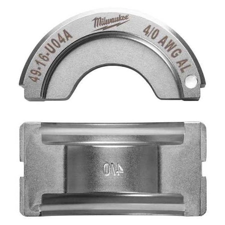 EXACT 4/0 Aluminum 12T U-Style Die MPN:49-12-U04A