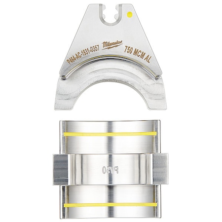 Cutter Die, Yellow, Min Cu Cpcty 750 kcmil MPN:49-15-P750