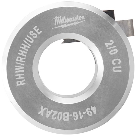 2/0 AWG Copper & Aluminum RHW / RHH / USE Bushing for M12 and M18 Cable Strippers MPN:49-16-B02AX