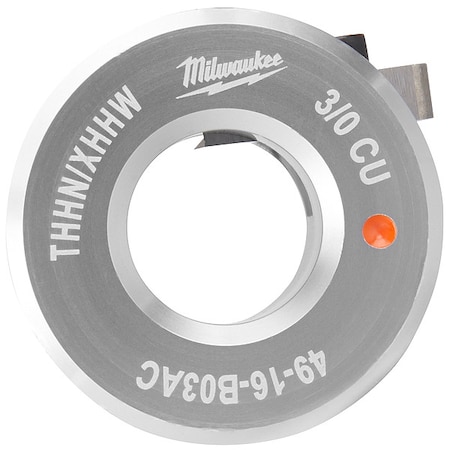 3/0 AWG Copper THHN / XHHW Bushing for M12 and M18 Cable Strippers MPN:49-16-B03AC